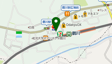 町田市能ヶ谷1丁目5-1 小田急マルシェ鶴川2 みんちゅう駐輪場の地図画像