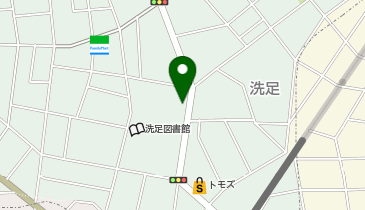 目黒区洗足2-8-2-707 Aliceの地図画像