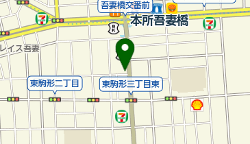 墨田区東駒形3-19-12 脳の劇場の地図画像