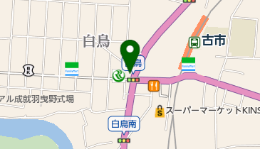 羽曳野市白鳥2-1-1 みんちゅう駐輪場の地図画像