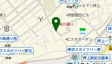 墨田区押上2丁目11番4号 みんちゅう駐輪場の地図画像