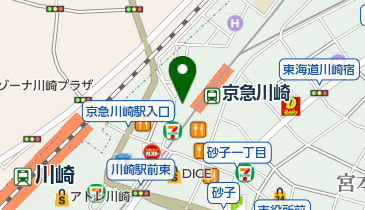 川崎市川崎区駅前本町21 12 みんちゅう駐輪場 川崎市川崎区 予約制自転車駐輪場 210 0007 の地図 アクセス 地点情報 Navitime