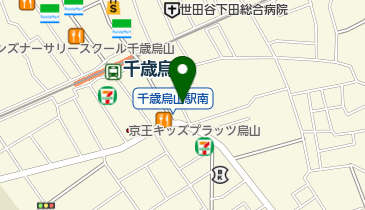 世田谷区南烏山5-11-3  TOMOEビル5 時間貸駐輪場の地図画像