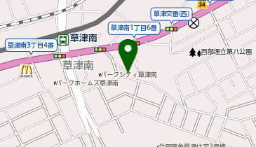 広島市西区草津南1丁目7 Hiroshima Park 草津南の地図画像