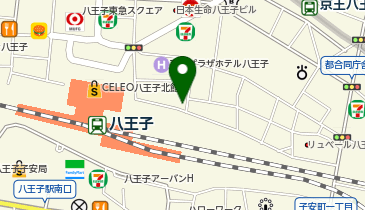 八王子市旭町15-18 丸信マンション駐輪場の地図画像