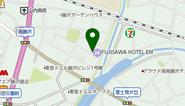 藤沢市南藤沢12-9 FUJISAWA HOTEL EN(藤沢ホテルエン)の地図画像