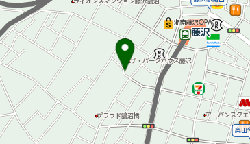 藤沢市鵠沼橘1-16-7 StudioA藤沢駅4分の地図画像