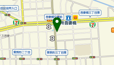 墨田区東駒形4-25 本所吾妻橋駅前駐輪場の地図画像