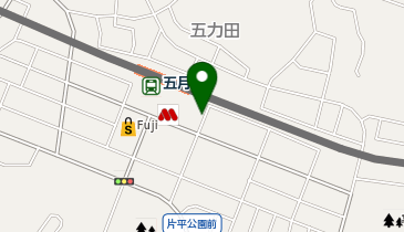 川崎市麻生区五力田2-3-1 オダクル五月台第2の地図画像