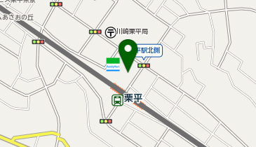 川崎市麻生区栗平2-1-3 オダクル栗平 中型バイク用の地図画像