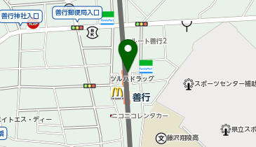 藤沢市善行1-27-1 オダクル善行第2の地図画像