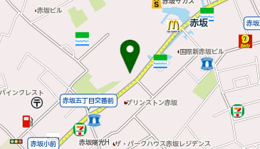 港区赤坂五丁目4番16号 みんちゅう駐輪場の地図画像