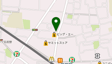 東洋カーマックス 五反野駅前駐輪場の地図画像