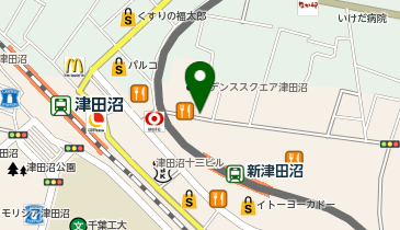 東洋カーマックス 津田沼駐輪場の地図画像