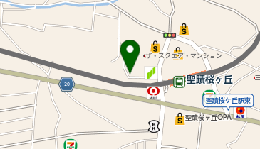 東洋カーマックス 聖蹟桜ケ丘駐輪場の地図画像
