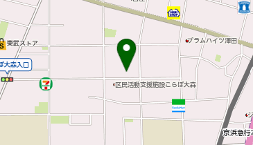 【予約制】 パラカ 大森西第2の地図画像