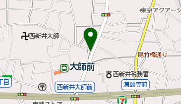 【予約制】 パラカ 西新井第1の地図画像