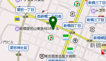 【予約制】 パラカ 西新橋第1の地図画像