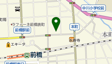 【予約制】 パラカ 前橋市表町第1の地図画像