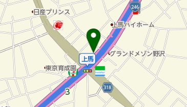 【予約制】 パラカ 上馬第5の地図画像