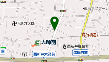 【予約制】 パラカ 西新井第2の地図画像