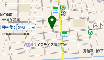 【予約制】 パラカ 江東常盤第2の地図画像