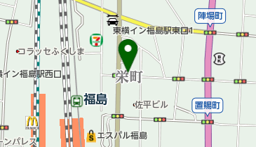 【予約制】 パラカ 福島市陣場町第3の地図画像