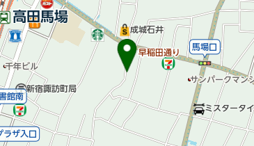 【予約制】 パラカ 高田馬場第3の地図画像