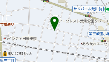 【予約制】 パラカ 荒川第10の地図画像