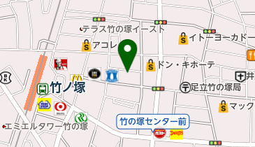 【予約制】 パラカ 竹の塚第3の地図画像