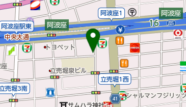 【予約制】 パラカ 阿波座第3の地図画像