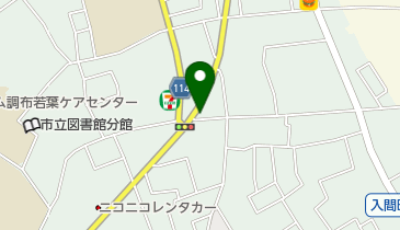 【予約制】 パラカ 調布市若葉町第2の地図画像