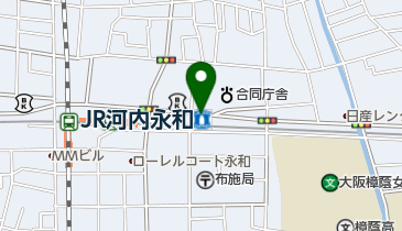 【予約制】 パラカ ローソン東大阪高井田元町の地図画像