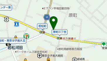 【予約制】 パラカ 新宿区原町第4の地図画像