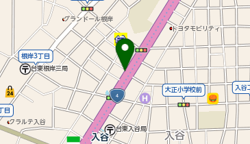 【予約制】 パラカ 台東区下谷第6の地図画像