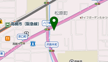 【予約制】 パラカ 高槻市南松原町第1の地図画像