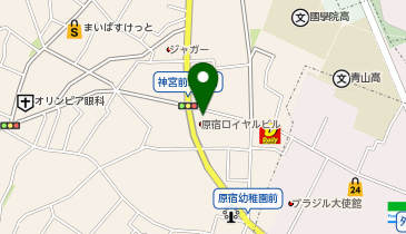 【予約制】 パラカ 神宮前第26の地図画像