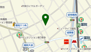 【予約制】 パラカ 薬院第3の地図画像