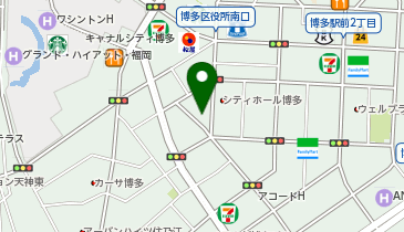 【予約制】 パラカ 博多駅前第8の地図画像