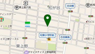 【予約制】 パラカ 台東区松が谷第4の地図画像