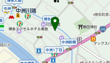 【予約制】 パラカ 中洲103(パラカパーキング103)の地図画像