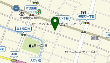 【予約制】 パラカ 久留米市日吉町第1の地図画像