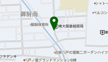 【予約制】 パラカ 東大阪市御厨東第1の地図画像