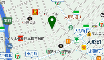 【予約制】 パラカ 日本橋堀留町第3の地図画像