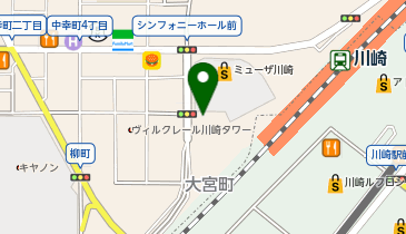 カワサキデルタ南駐輪場の地図画像