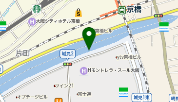 大阪ビジネスパーク第1 24時間自転車専用駐車場の地図画像