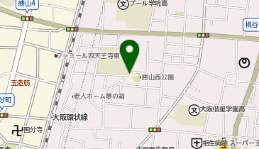 寺田町ハイツ前 自転車駐車場の地図画像