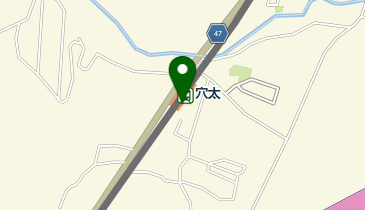 サイカパーク穴太駅24時間自転車駐車場の地図画像