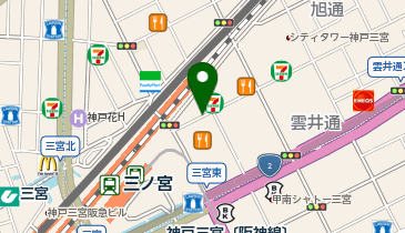 あじさい通り24時間自転車専用駐車場の地図画像