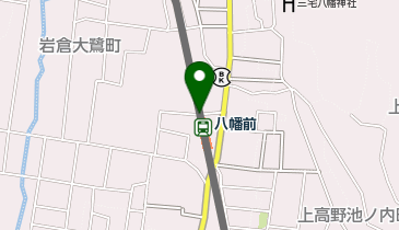 サイカパーク八幡前駅自転車駐車場の地図画像